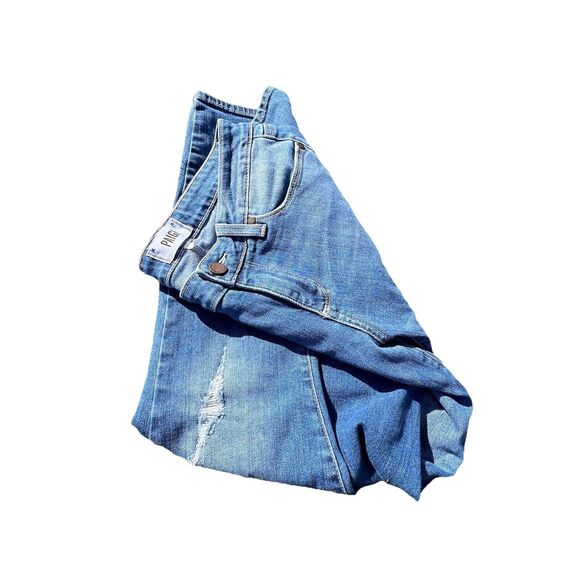 Paige womens Verdugo Ankle Skinny mid rise Blue Denim Jeans Size 27 - Picture 8 of 13